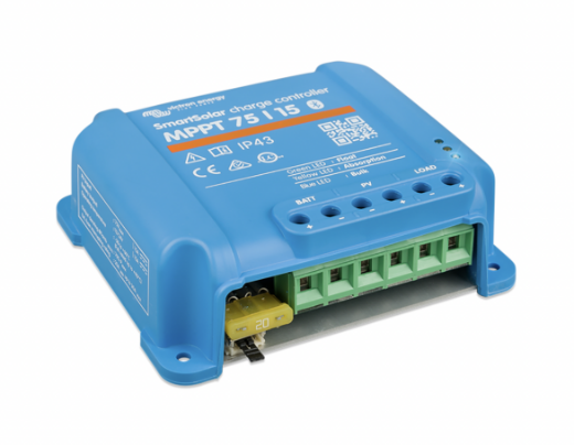 Picture of VICTRON 15A 12/24V SMARTSOLAR CHARGE CONTROLLER MPPT 75/15R W/ BLUETOOTH (SCC075015060R)